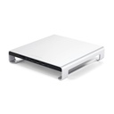 Satechi Aluminum Monitor Stand Hub for iMac silver