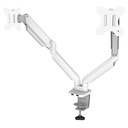 Fellowes Platinum Series Dual Monitor Arm white