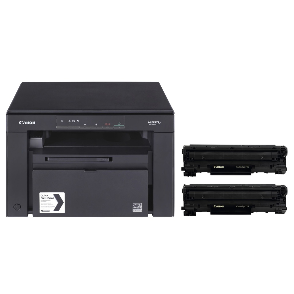 Canon i-SENSYS MF 3010 Bundle EU 2x Cartridge 725