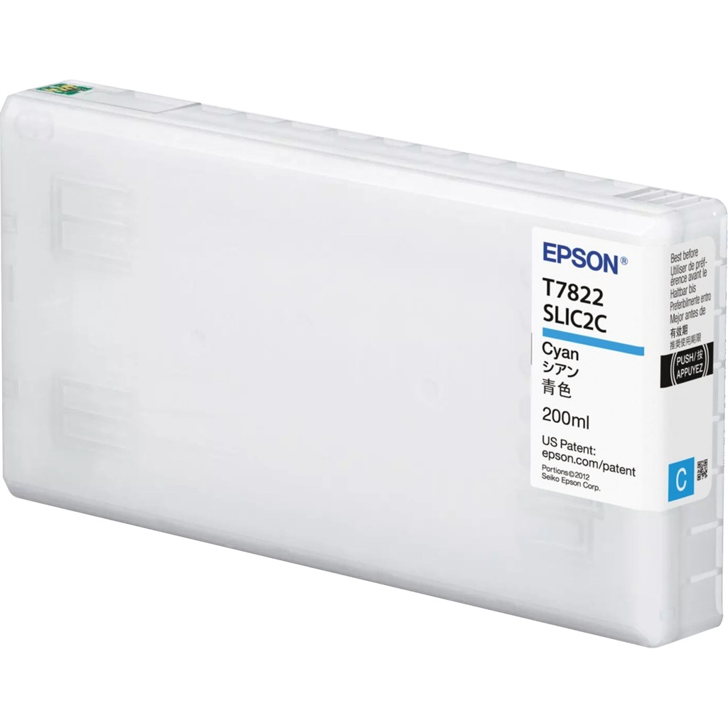 Epson ink cartridge cyan T 782 200 ml             T 7822N