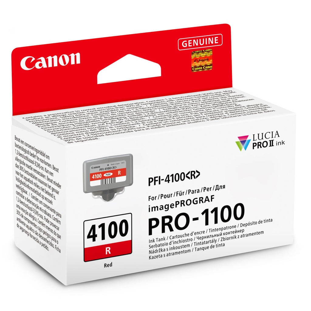 Canon PFI-4100 R red