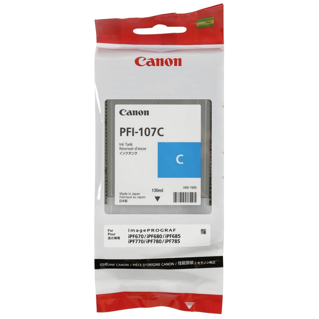 Canon PFI-107 C ink cyan