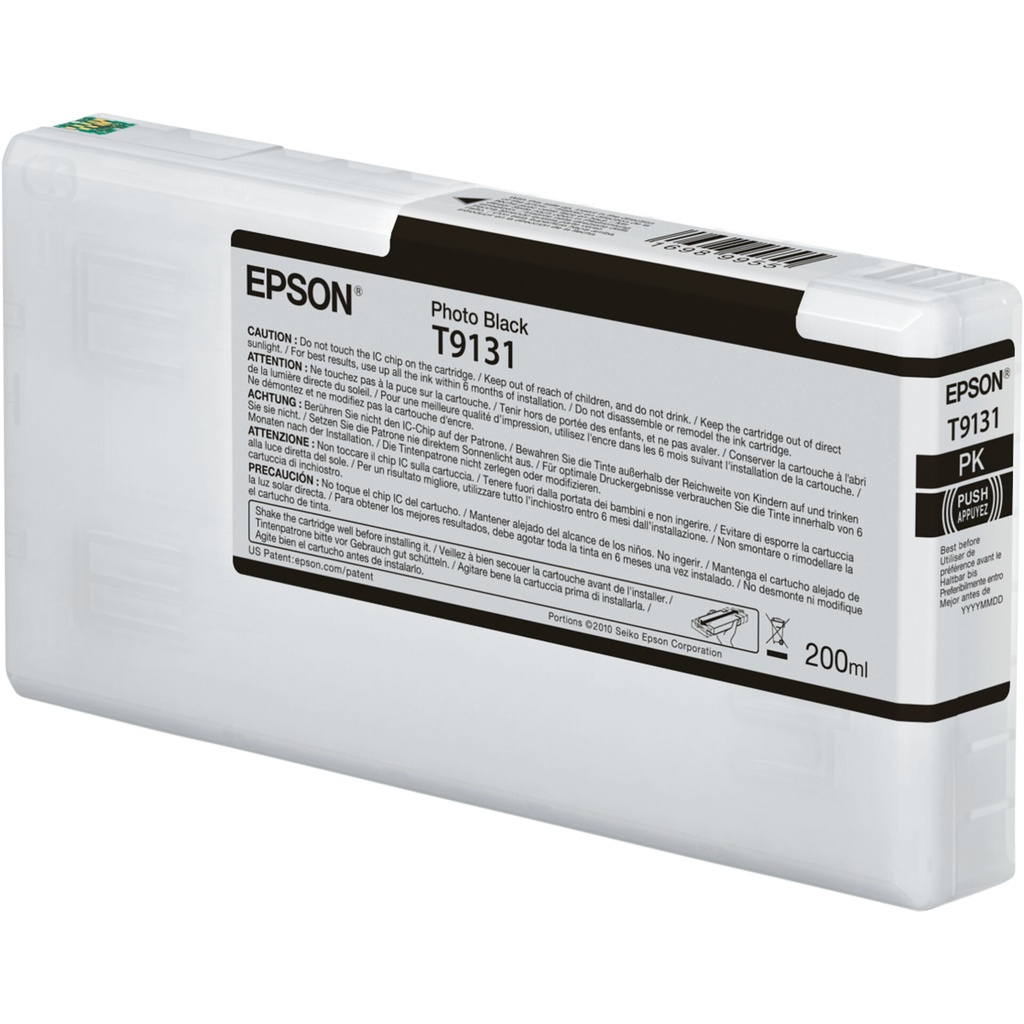 Epson ink cartridge photo black T 913 200 ml              T 9131