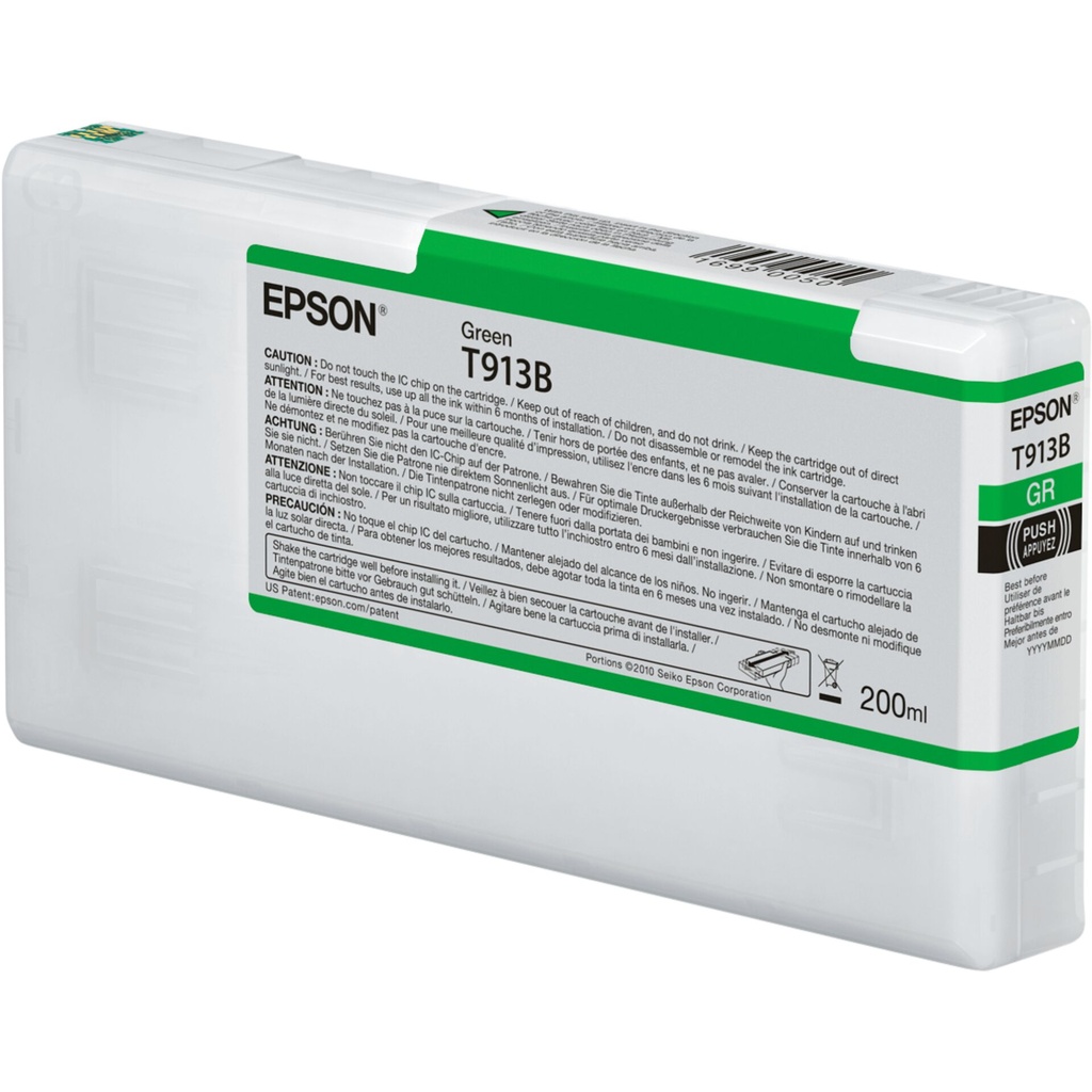 Epson ink cartridge green T 913 200 ml              T 913B