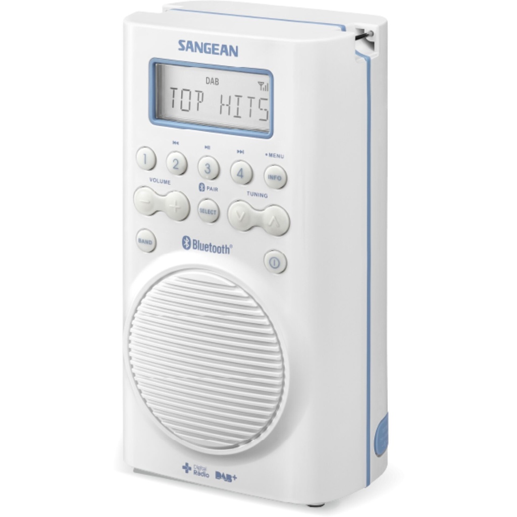 Sangean H-205D BT (Aquatic 205) White/Blue