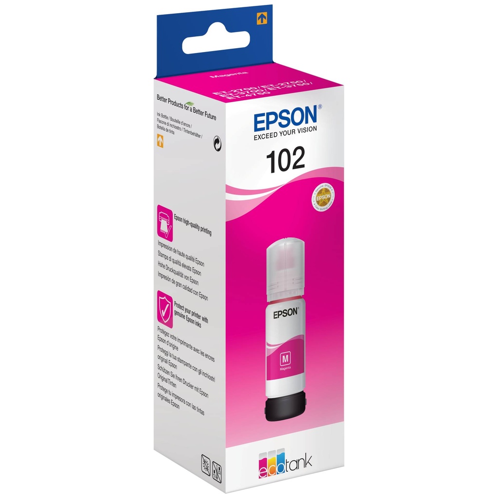 Epson EcoTank magenta T 102 70 ml               T 03R3