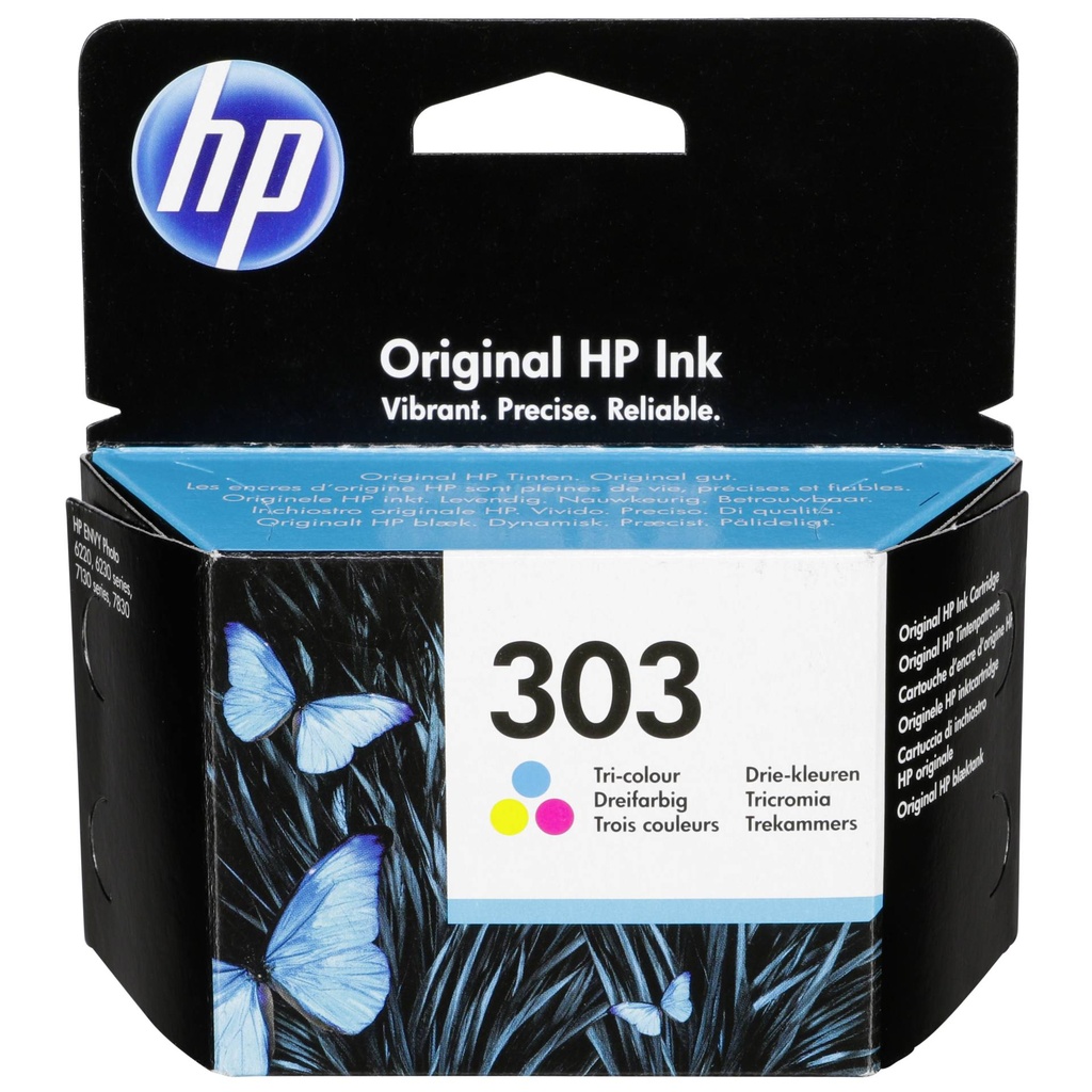 HP T6N01AE ink cartridge 3-colors No. 303