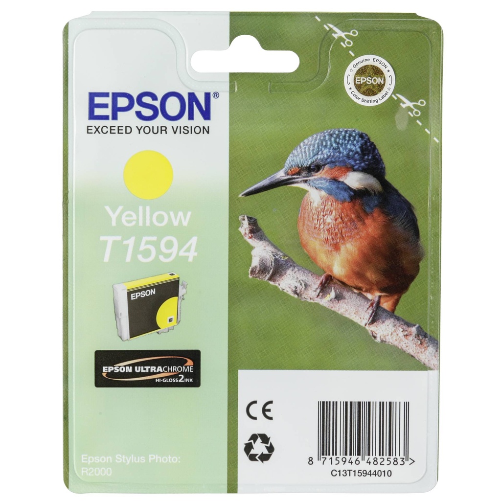 Epson ink cartridge yellow T 159                     T 1594