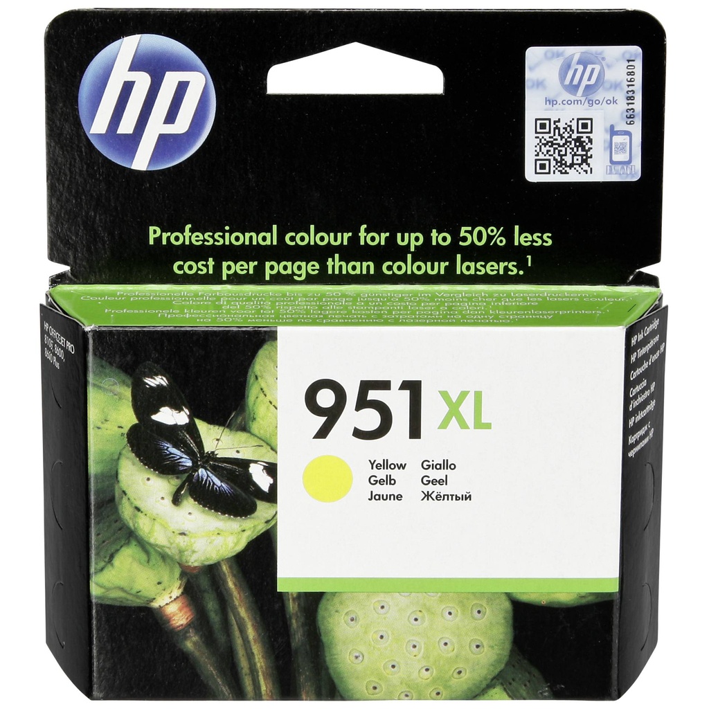 HP CN 048 AE ink cartridge yellow No. 951 XL