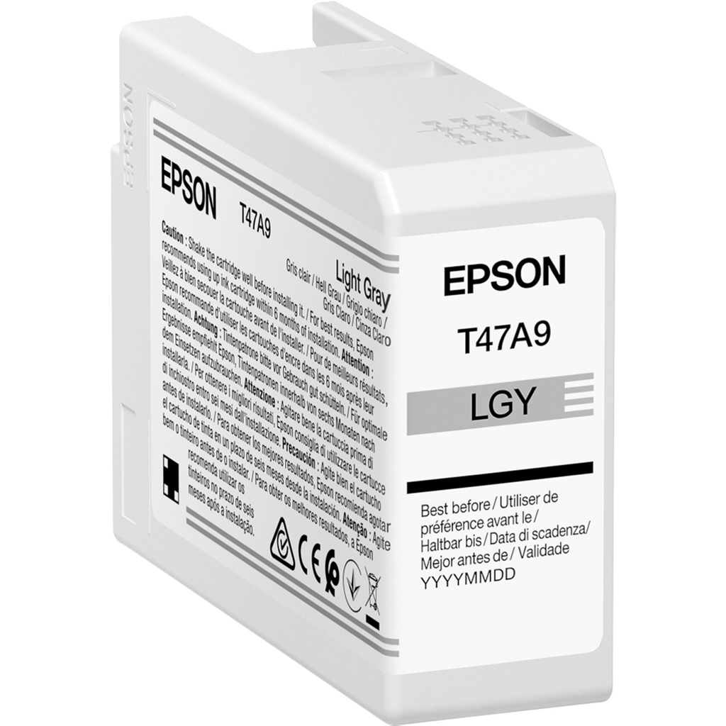 Epson ink cartridge light gray T 47A9 50 ml Ultrachrome Pro 10