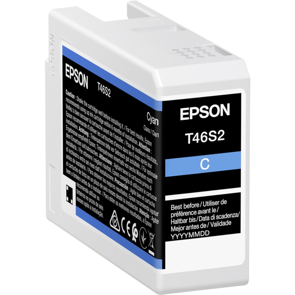Epson ink cartridge cyan T 46S2 25 ml Ultrachrome Pro 10