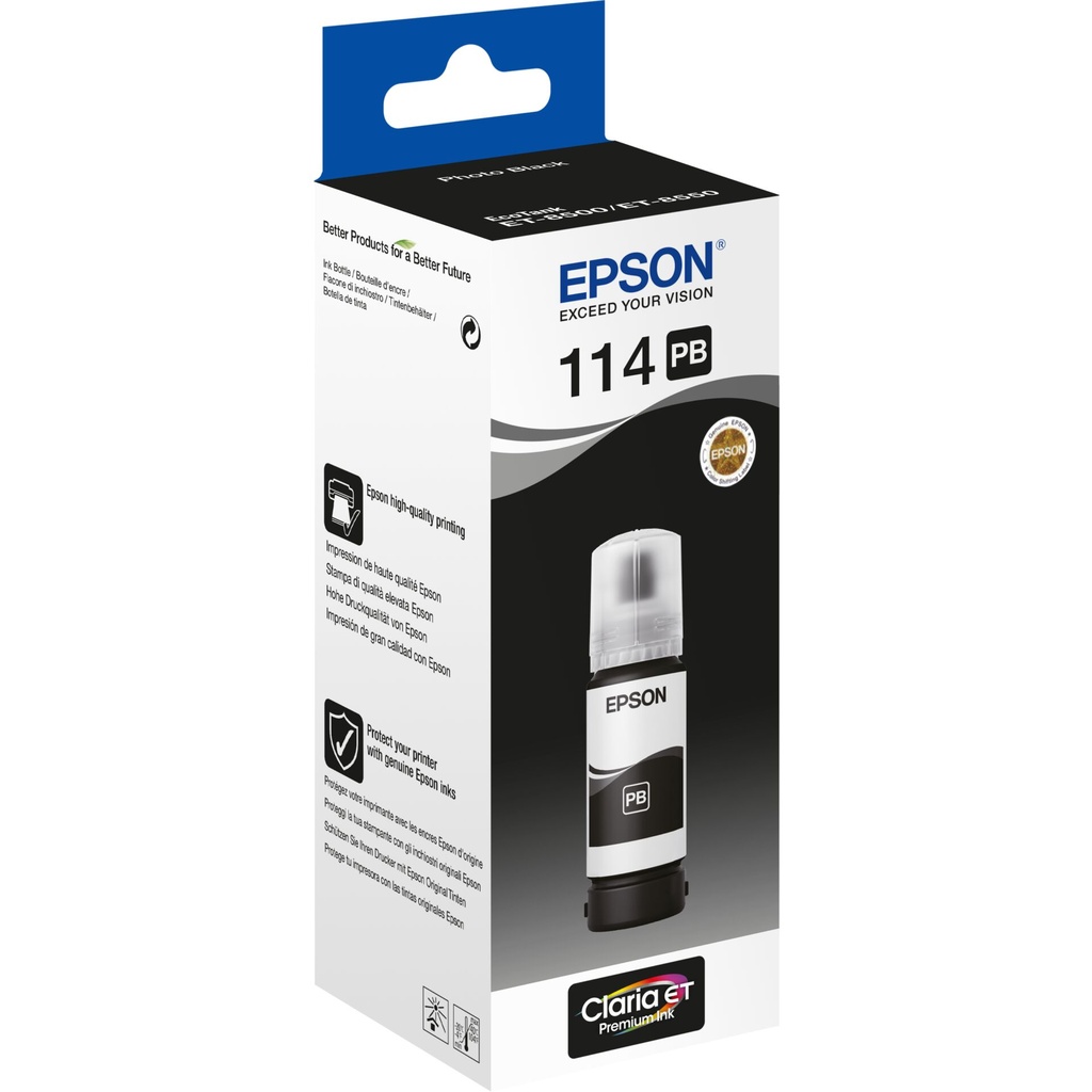 Epson EcoTank Photo black T 114 70 ml               T 07B1