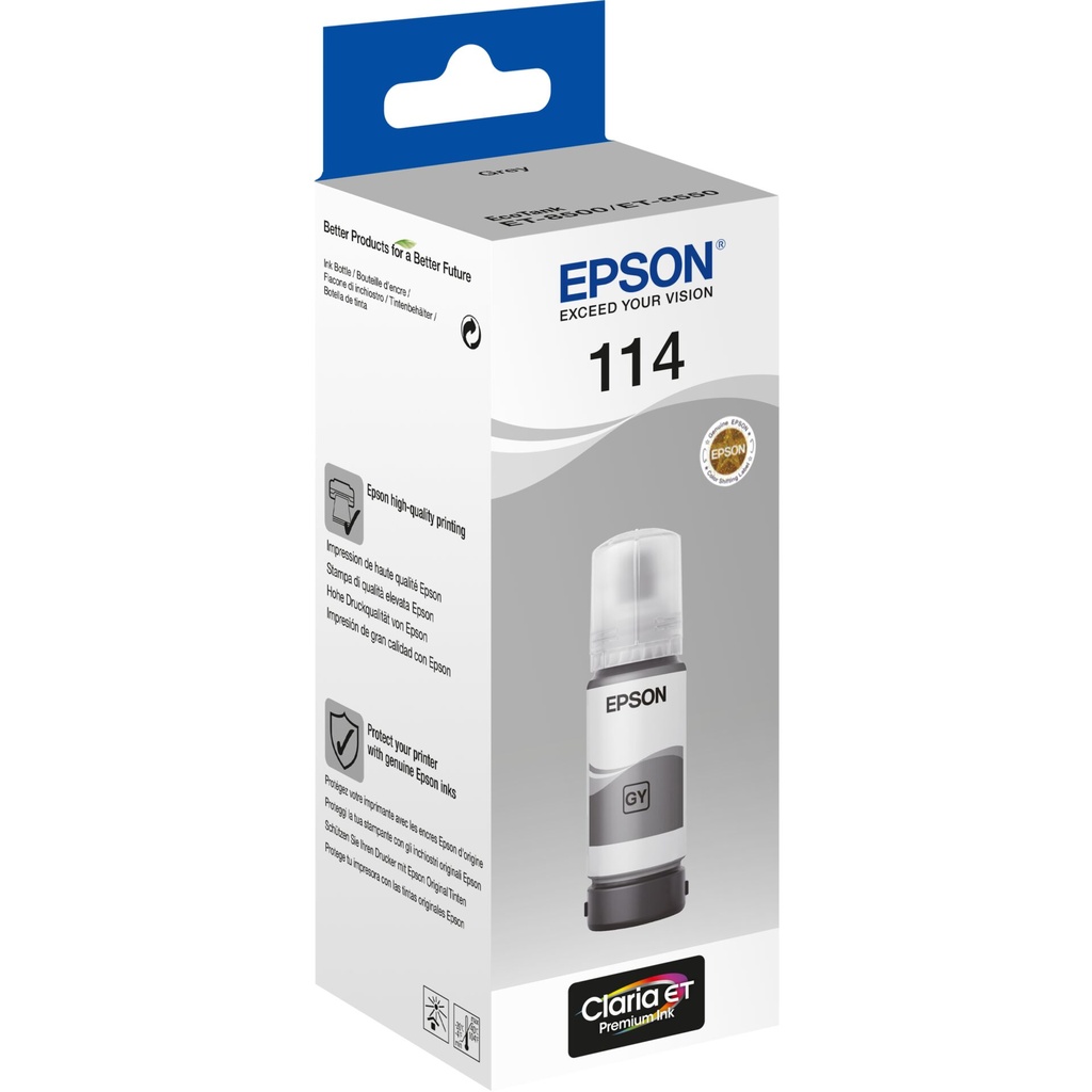 Epson EcoTank grey T 114 70 ml               T 07B5
