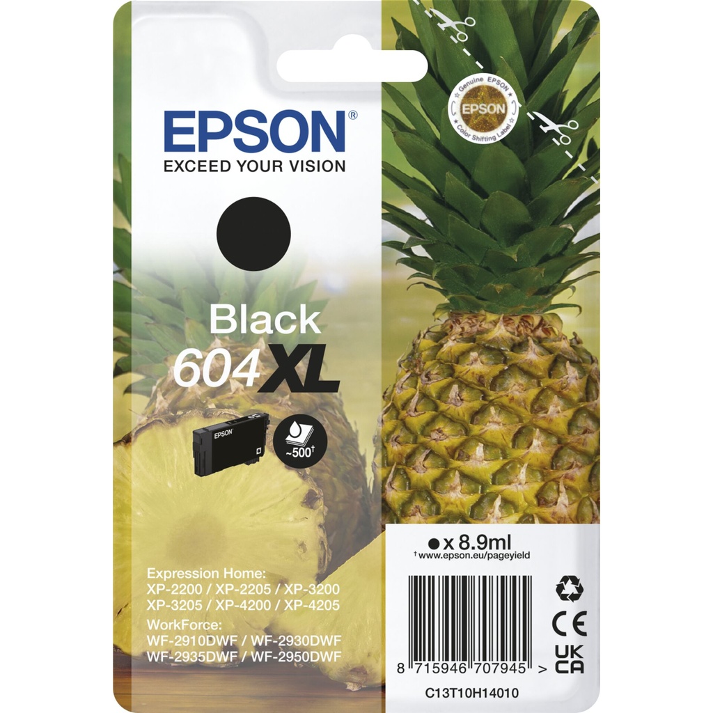 Epson ink cartridge black 604 XL                    T 10H1