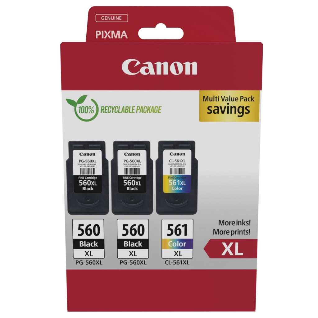 Canon PG-560 XL x2 / CL-561 XL Multi Pack