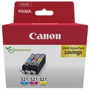 Canon CLI-521 C/M/Y Multipack