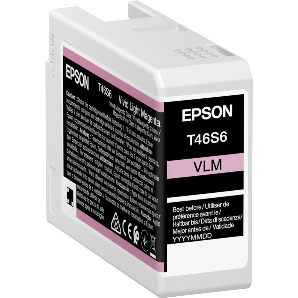 Epson Tintenpatr. viv light mag. T 46S6N 25 ml Ultrachrome Pro 10