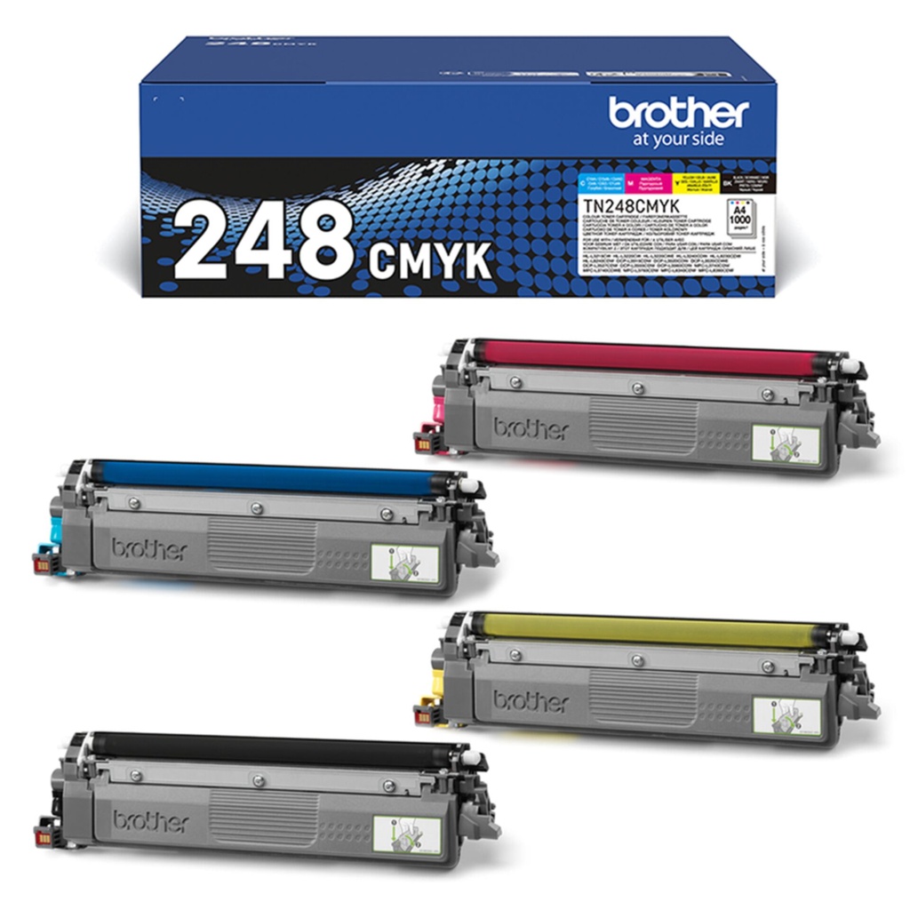 Brother TN-248 CMYK Toner Value Pack