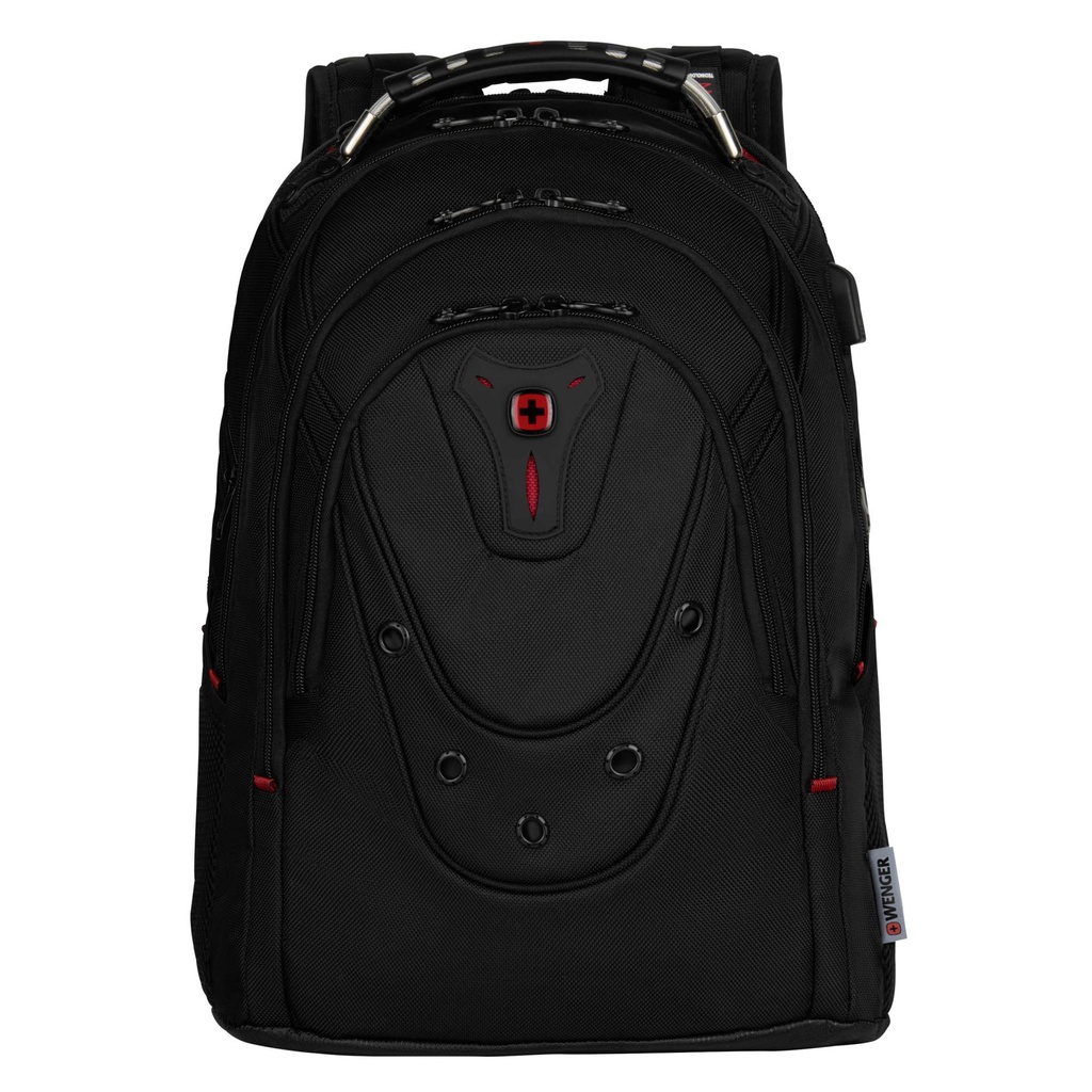 Wenger Ibex Ballistic Deluxe Notebook Backpack 16  black