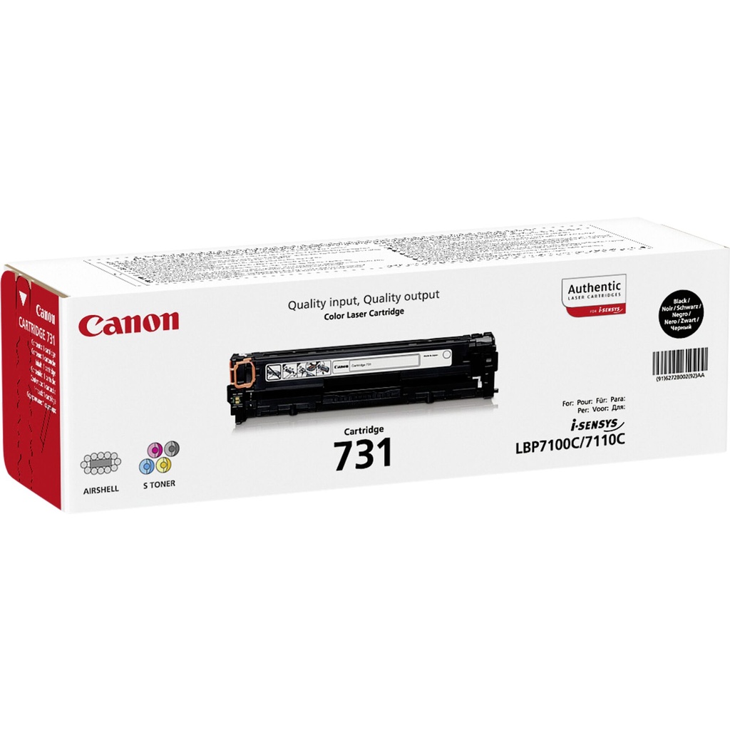 Canon Toner Cartridge 731 BK black