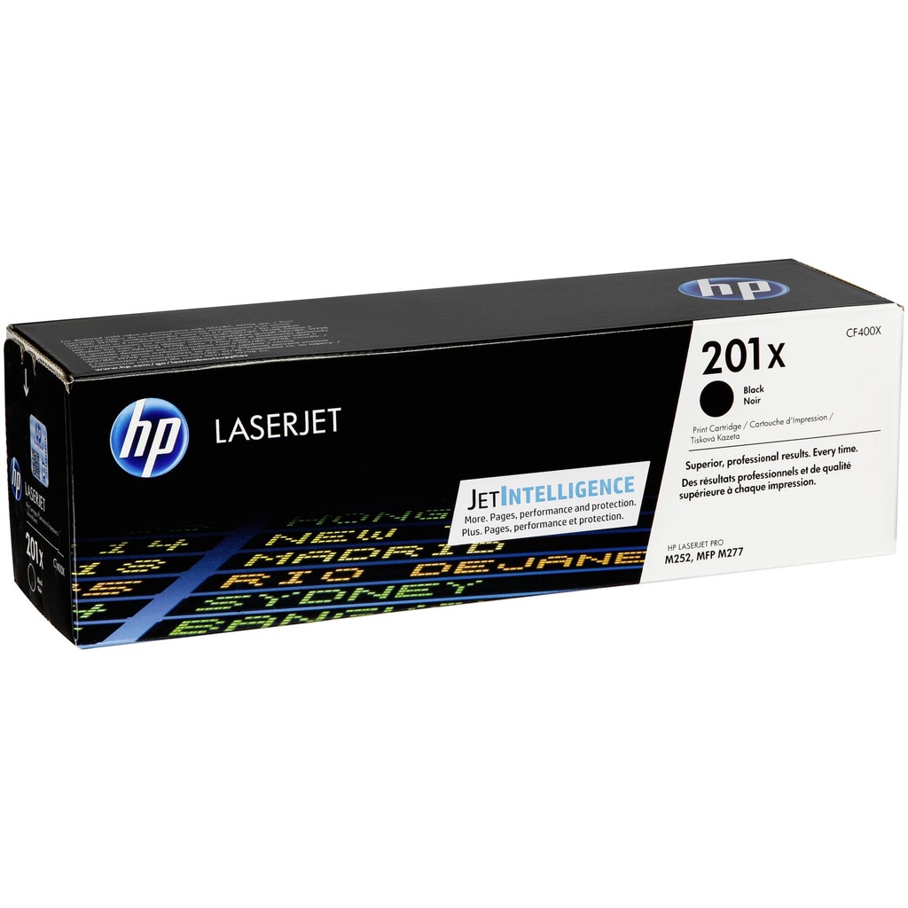 HP Toner CF 400 X black No. 201 X
