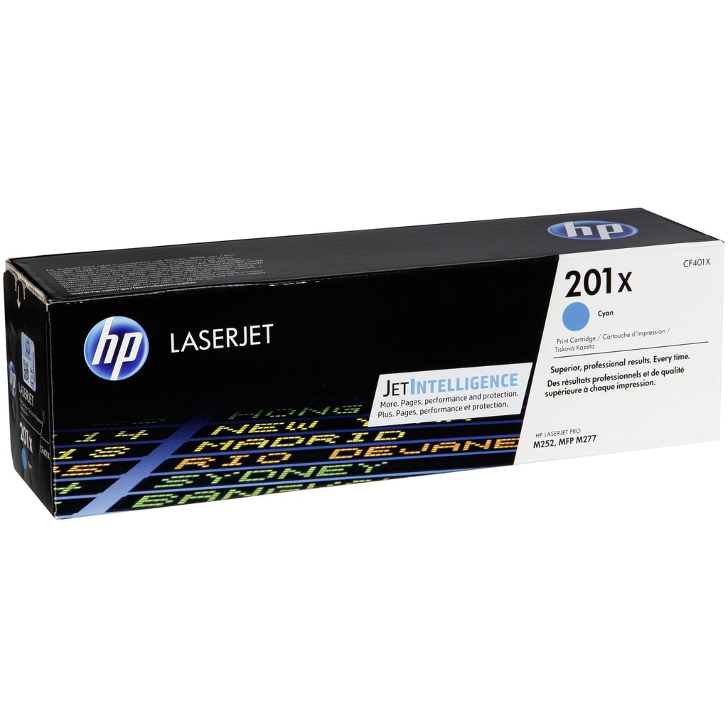 HP Toner CF 401 X cyan No. 201 X