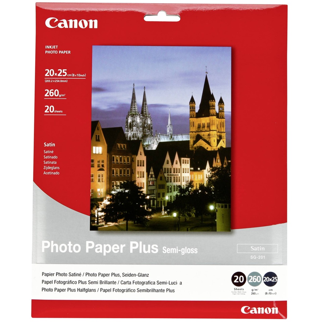 Canon SG-201 20x25 cm 8x10 20 sheet, 260 g