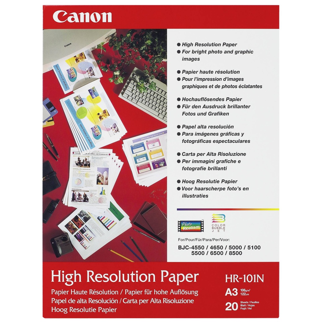 Canon HR 101 N A 3, 20 sheet 106 g