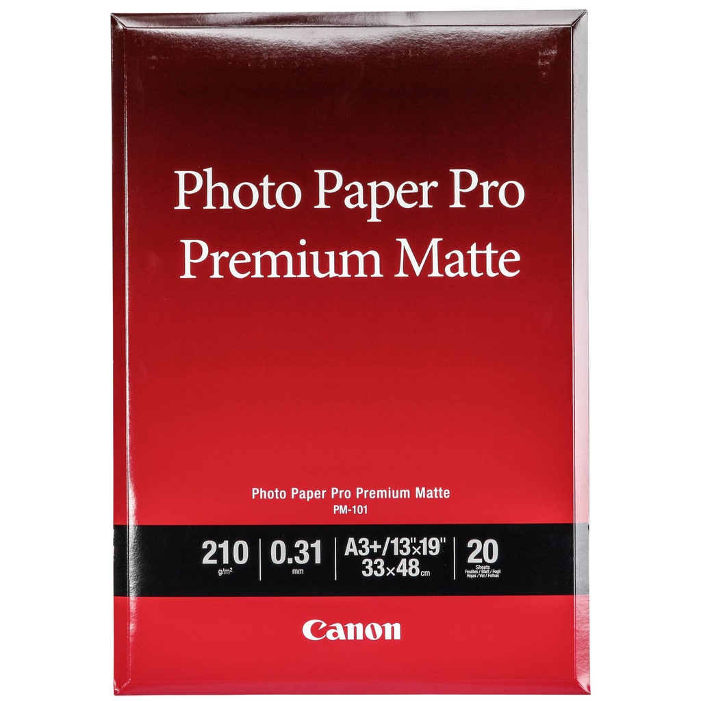 Canon PM-101 Pro Premium Matte A 3+, 20 Sheet, 210 g