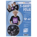 Herma T-Shirt Foil A4 f. dark + black Textiles 10 Sheets 4527