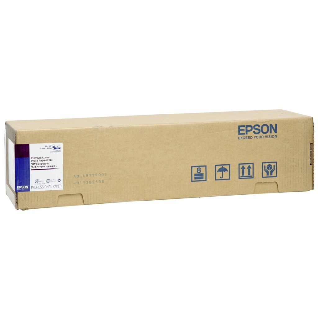 Epson Premium Luster Photo Paper 61 cm x 30,5 m, 260 g   S 042081