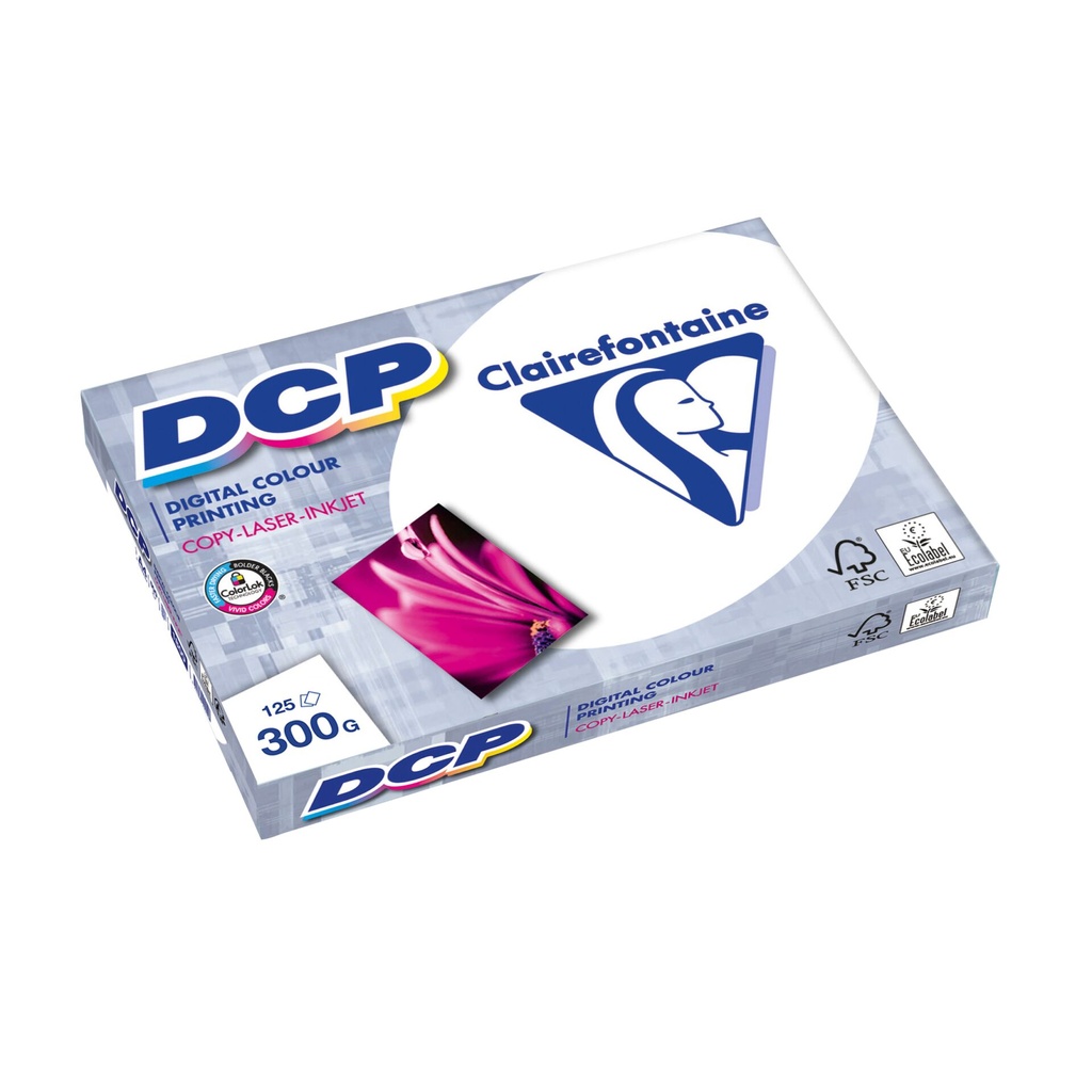 Clairefontaine DCP 300 g A 4 125 Sheets satined