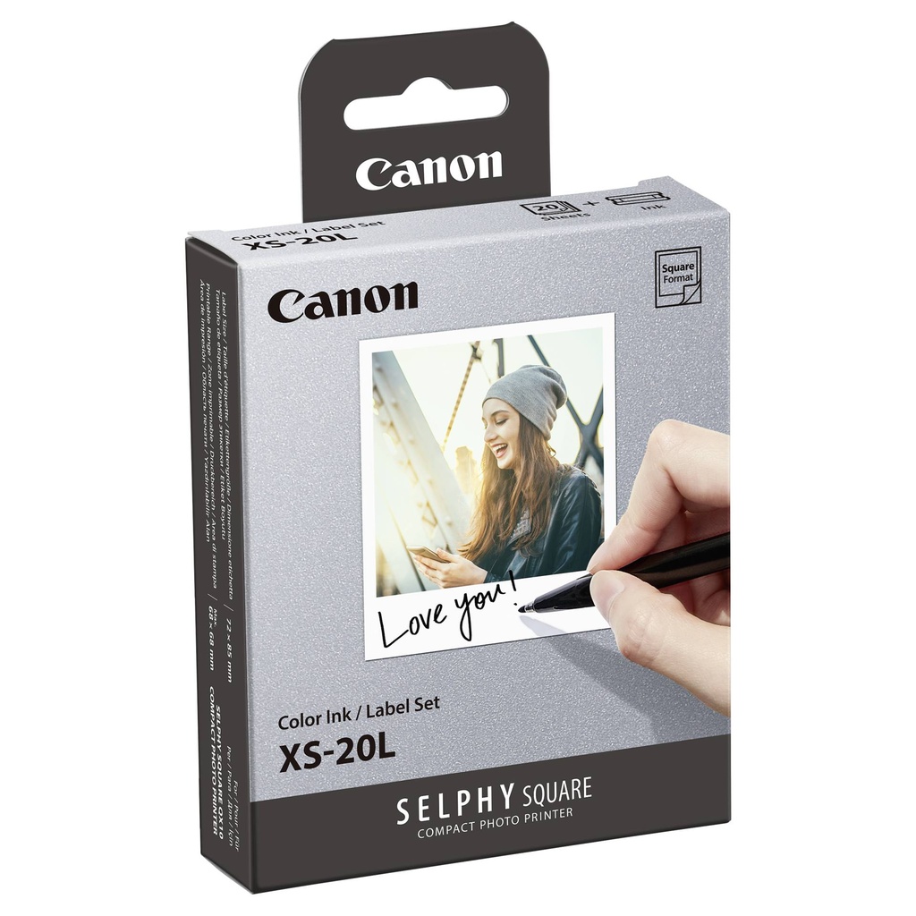 Canon XS-20 L Set 2x 10 Sheets 7,2 x 8,5 cm