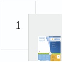 Herma Labels A3          420X297 100 Sheets DIN A3 100 pcs. 8692