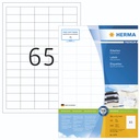 Herma Labels       38,1x21,2 100 Sheets DIN A4 6500 pcs. 4270
