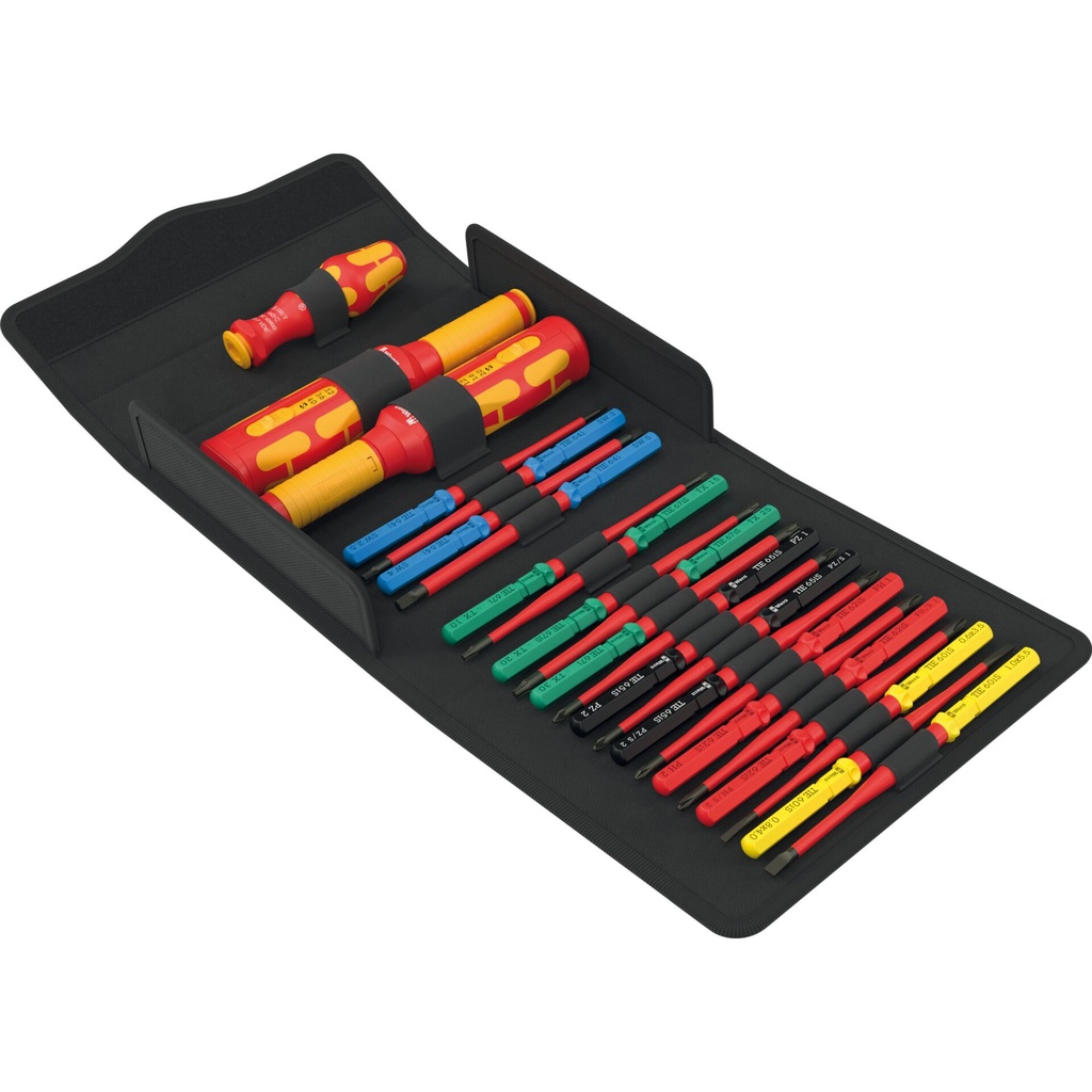 Wera Kraftform Kompakt VDE Safe- Torque Speed Schaltschrank-Set 1