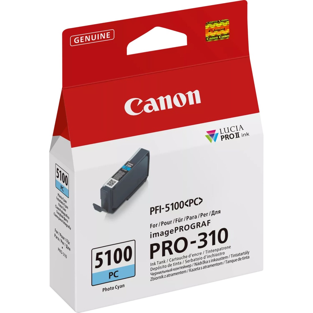 Canon PFI-5100 PC photo cyan