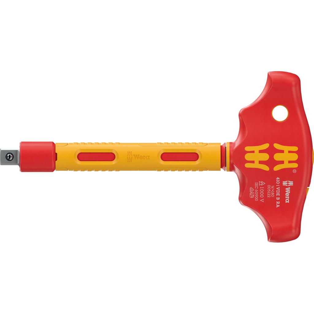Wera 410 i VDE B RA VDE-isoliert Quergriff- 3/8