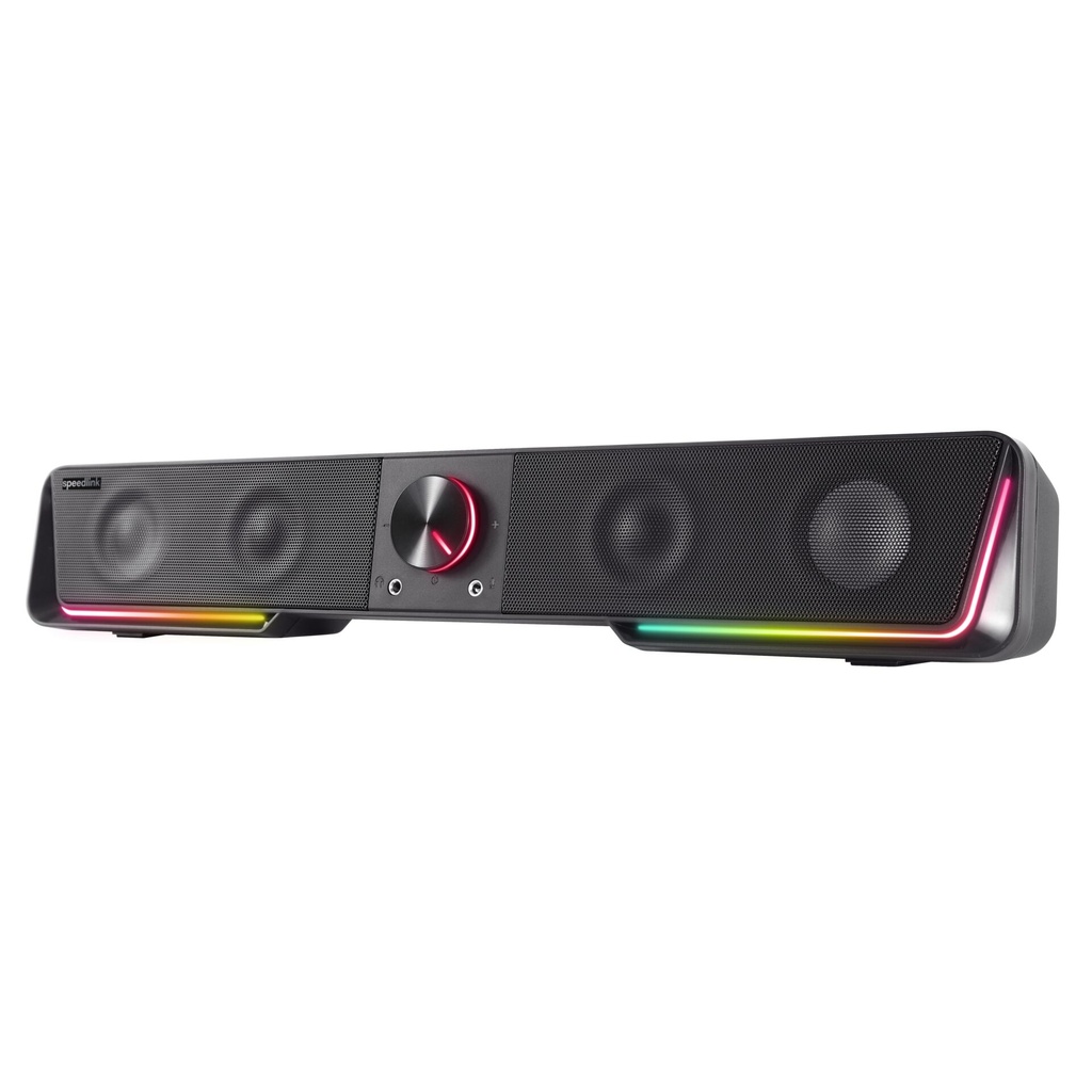 Speedlink GRAVITY RGB Stereo Soundbar, black