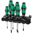 WERA 367/6 Rack screwdriver set