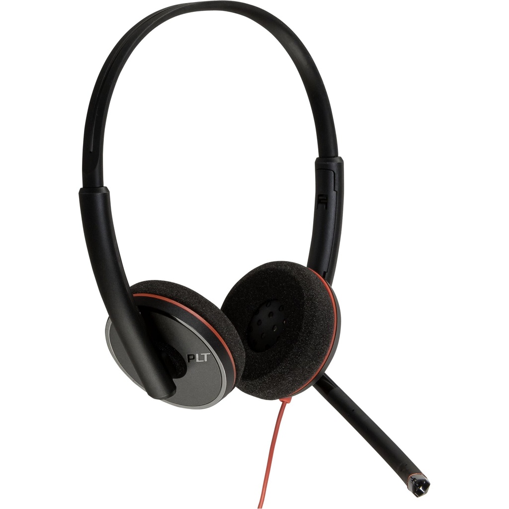 HP Poly Blackwire 3225 UC Stereo USB-C/A (Bulk)