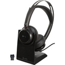 HP Poly Voyager Focus 2 MS Stereo w. Stand USB-C/A