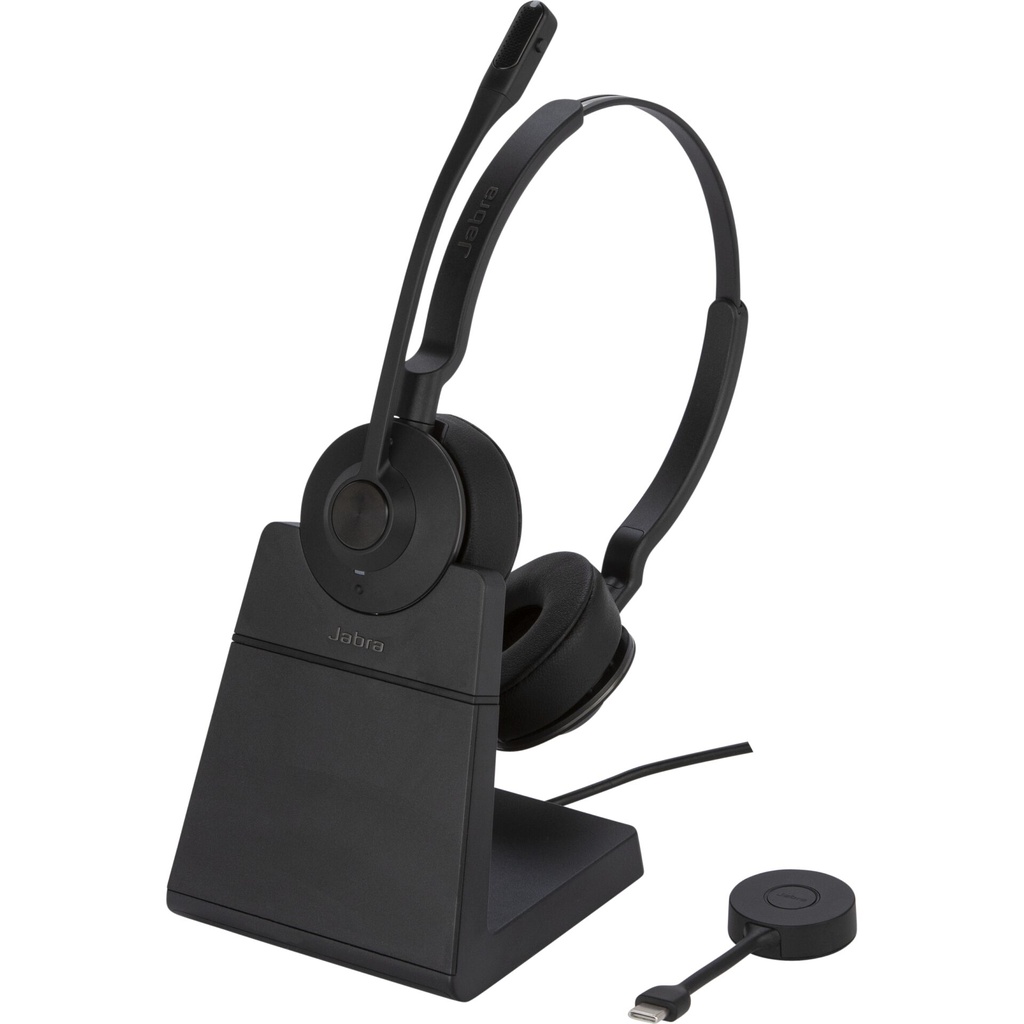 Jabra Engage 55 SE Stereo USB-C UC, DECT Adapter, with Stand