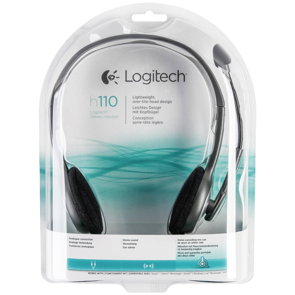 Logitech H 110 Stereo Headset