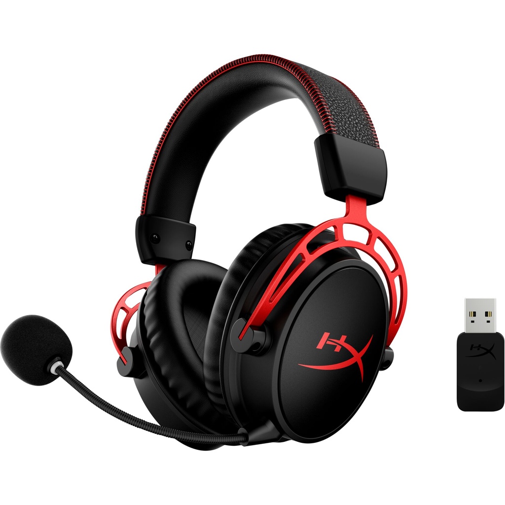 HyperX Cloud Alpha Headset schwarz-rot, wireless
