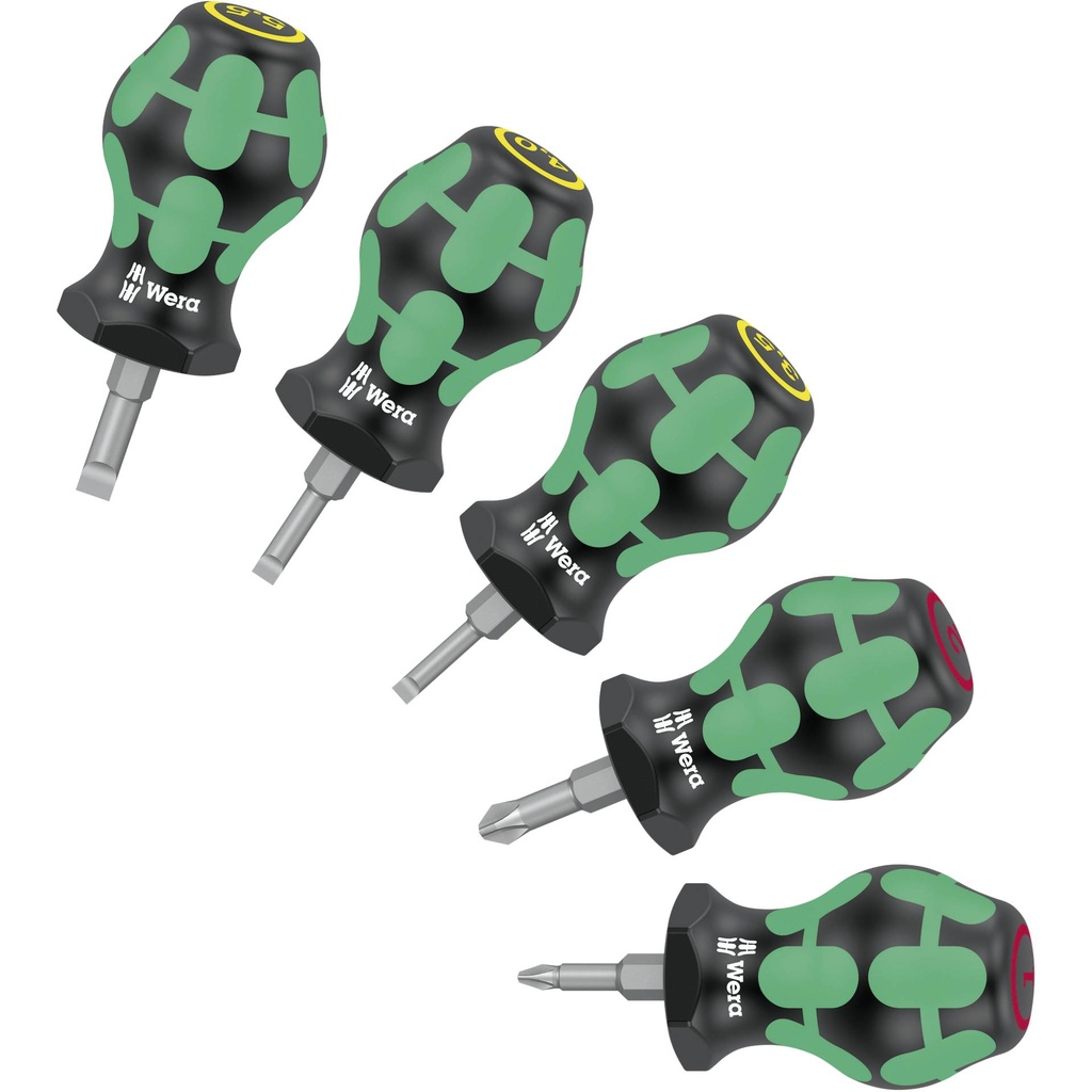 WERA Stubby Set 1 screwdriver set