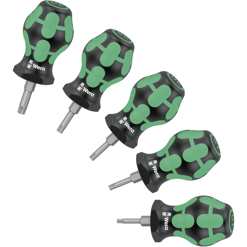 WERA Stubby Set TX 1 screwdriver set