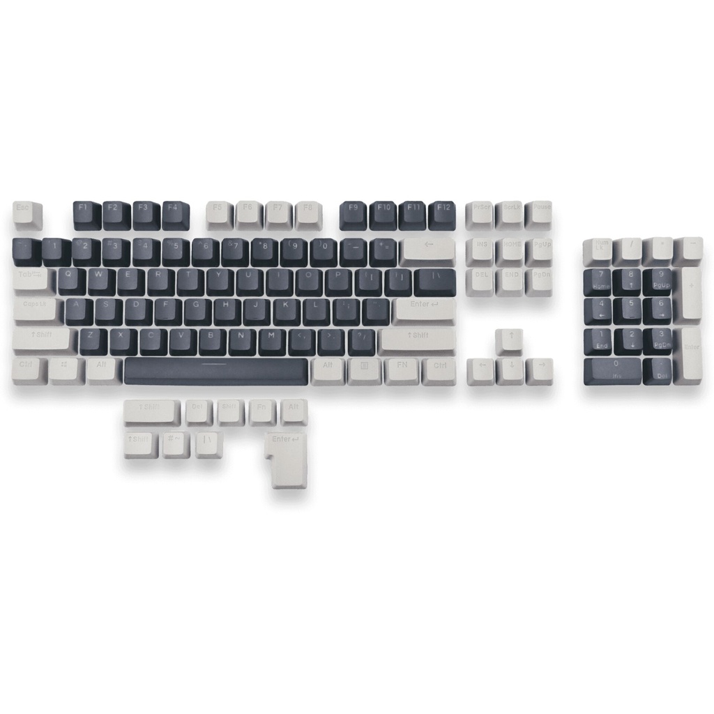 MOUNTAIN - Obsidian B Backlit Keycap set