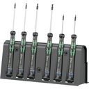 WERA 2052/6 for electronic applic. screwdriver set + Rack