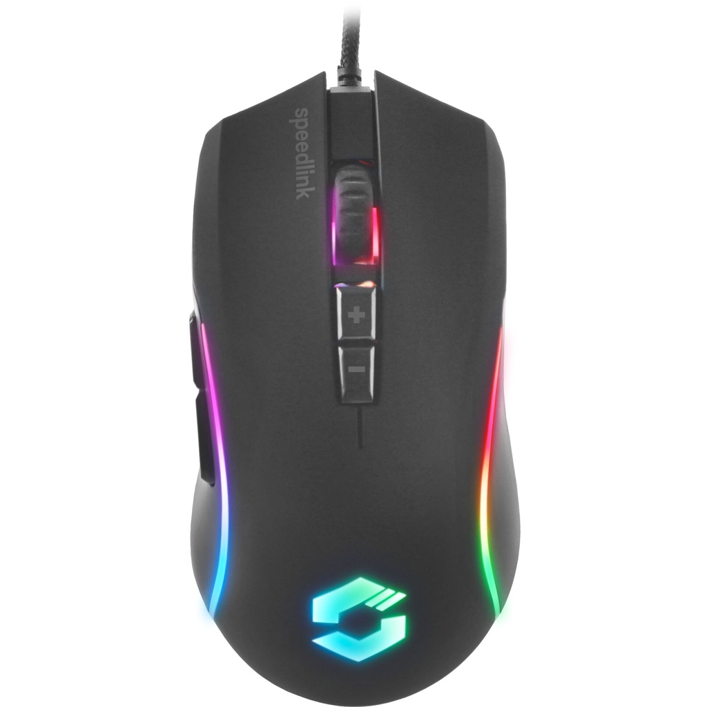 Speedlink ZAVOS RGB Gaming Mouse rubber-black